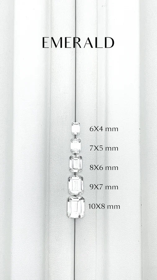 Choosing the Perfect Carat Weight in a Loose Emerald Cut Diamond