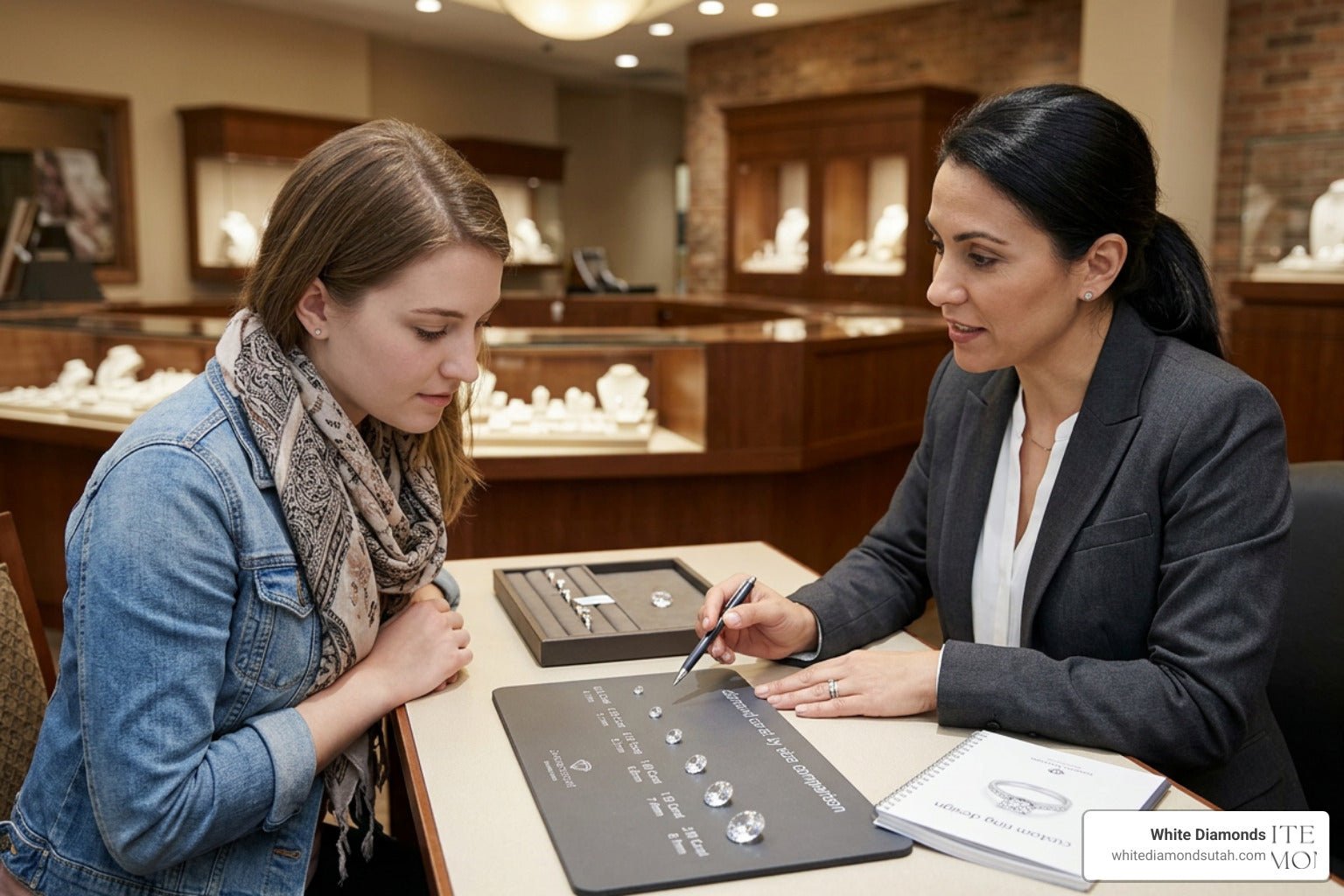 X Ways to Know if Utah Jewelry Stores Offer Diamond Size Tools