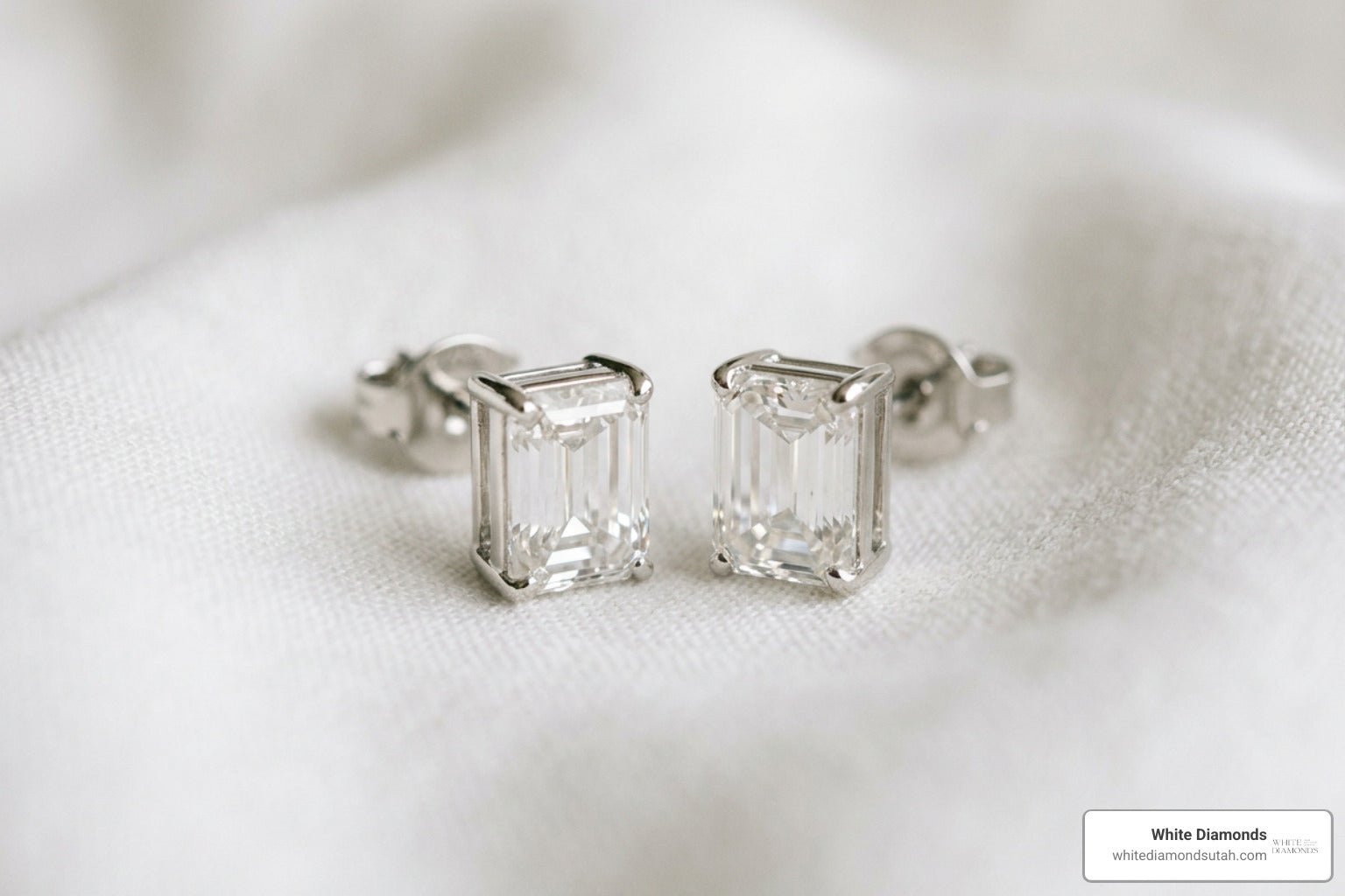 Why Emerald Cut Diamond Earrings Are the Ultimate Quiet Luxury
