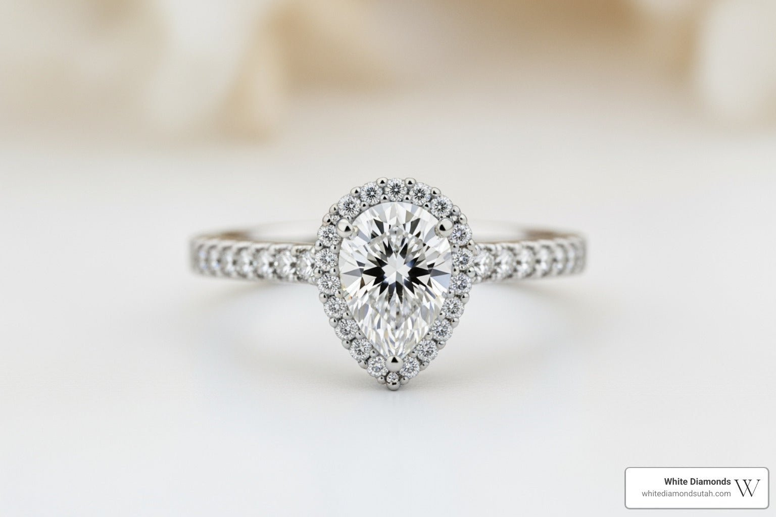 3 Carat Moissanite Pear Ring: Finding the Best Cut for Maximum Sparkle