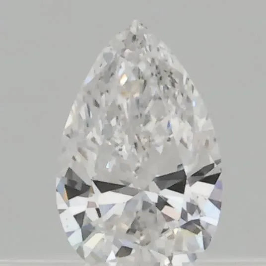 0.12ct Pear Lab Grown Diamond (Colour D, Clarity SI1, IGI Certified)