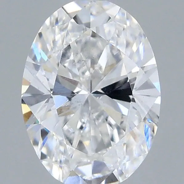 0.77ct Oval Lab Grown Diamond (Colour D, Clarity VS2, IGI Certified)