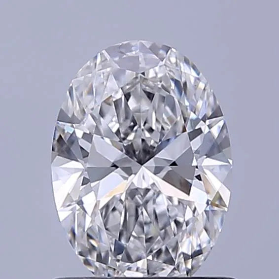 0.78ct Oval Lab Grown Diamond (Colour D, Clarity VS2, IGI Certified)