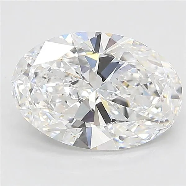 2.00ct Oval Lab Grown Diamond (Colour D, Clarity VS1, IGI)
