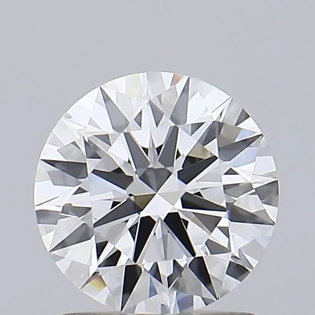 1.23ct Round Lab Grown Diamond (Colour D, Clarity VVS2, Cut ID, IGI Certified)