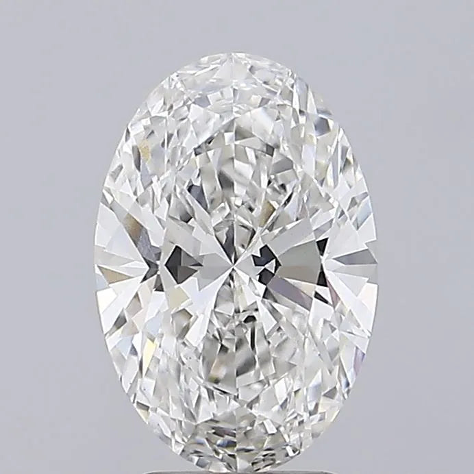 3.21ct Oval Lab Grown Diamond (Colour F, Clarity VS1, IGI)