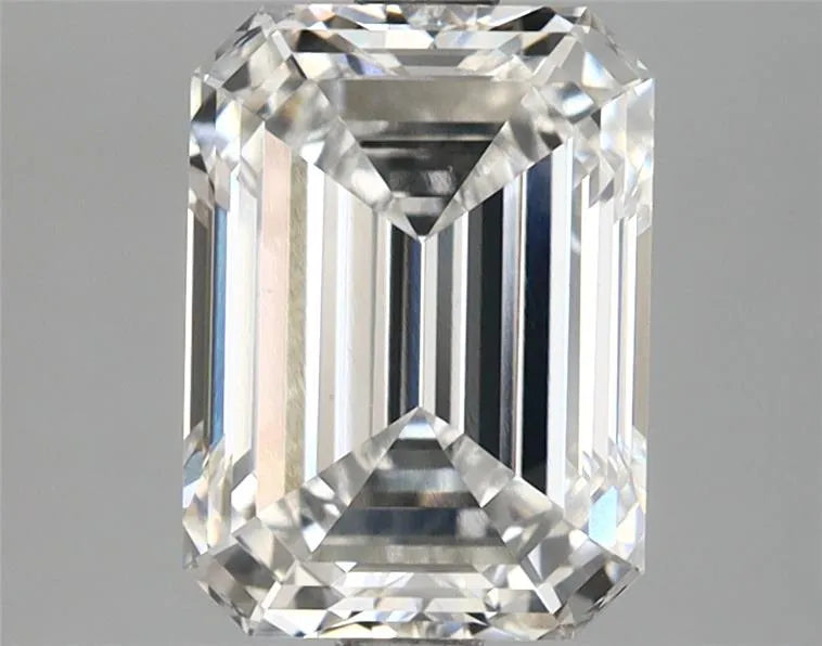 2.73ct Emerald Lab Grown Diamond (Colour E, Clarity VVS2, IGI Certified)