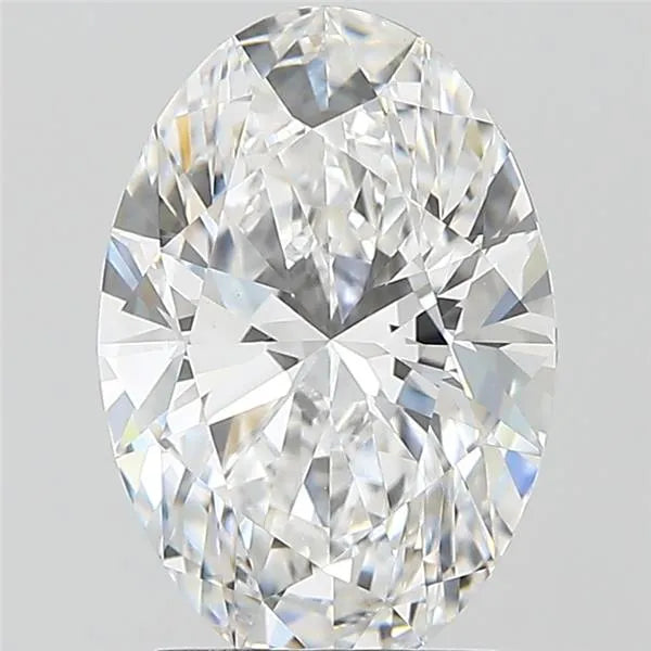 2.53ct Oval Lab Grown Diamond (Colour E, Clarity VVS2, IGI)