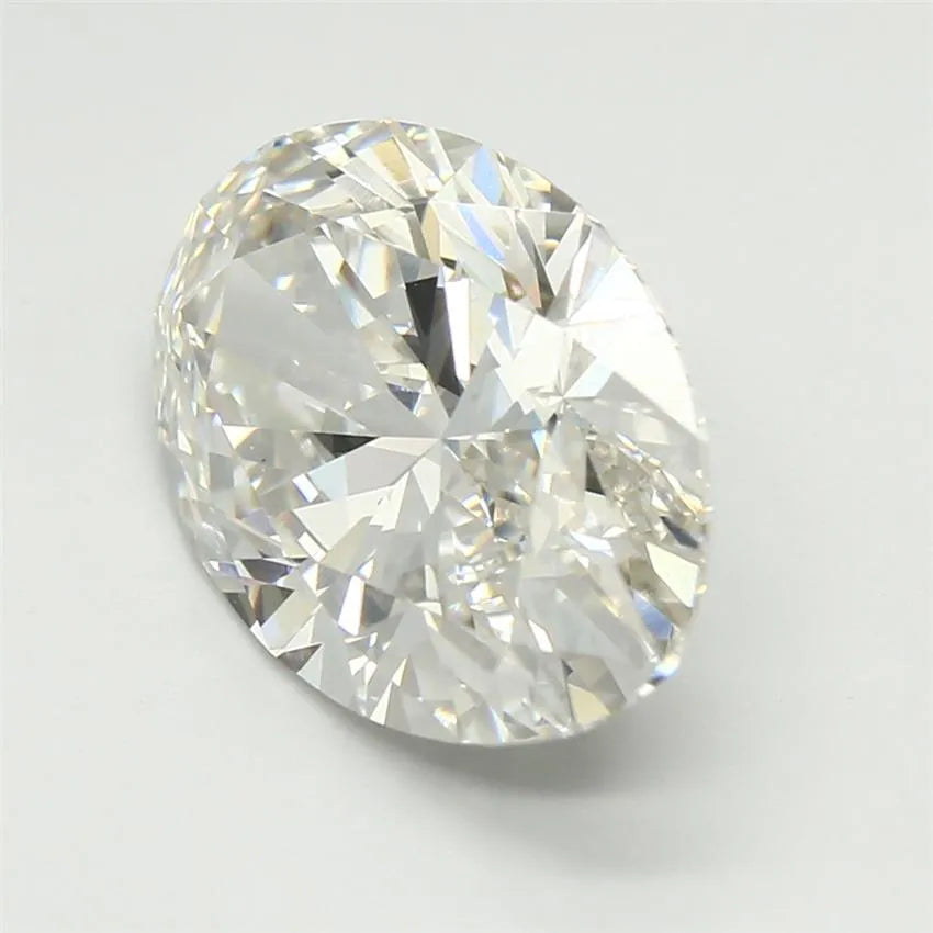 4.25ct Oval Lab Grown Diamond (Colour G, Clarity VS2, Cut EX, IGI)