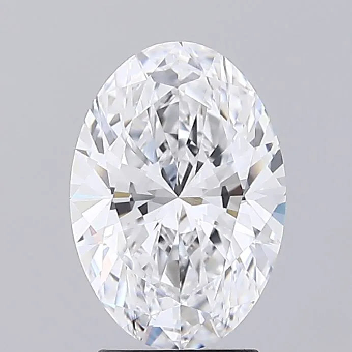 2.84ct Oval Lab Grown Diamond (Colour D, Clarity VVS2, IGI Certified)