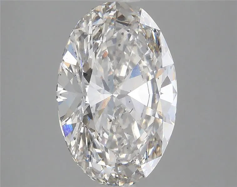 3.84ct Oval Lab Grown Diamond (Colour H, Clarity VS2, IGI)