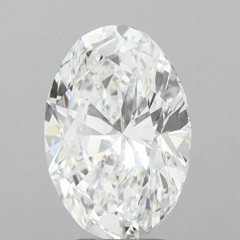 4.01ct Oval Lab Grown Diamond (Colour E, Clarity VVS2, IGI)