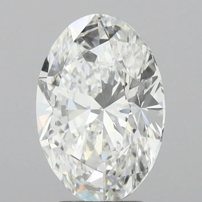 3.51ct Oval Lab Grown Diamond (Colour F, Clarity VS1, IGI)