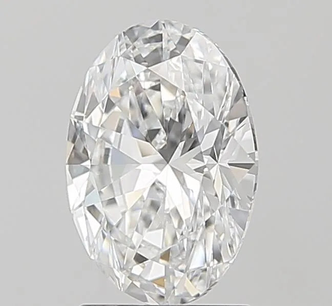2.00ct Oval Lab Grown Diamond (Colour D, Clarity VVS2, IGI Certified)