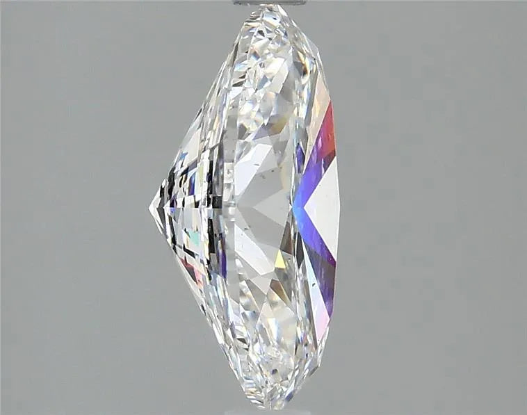 2.50ct Oval Lab Grown Diamond (Colour E, Clarity SI1, IGI)