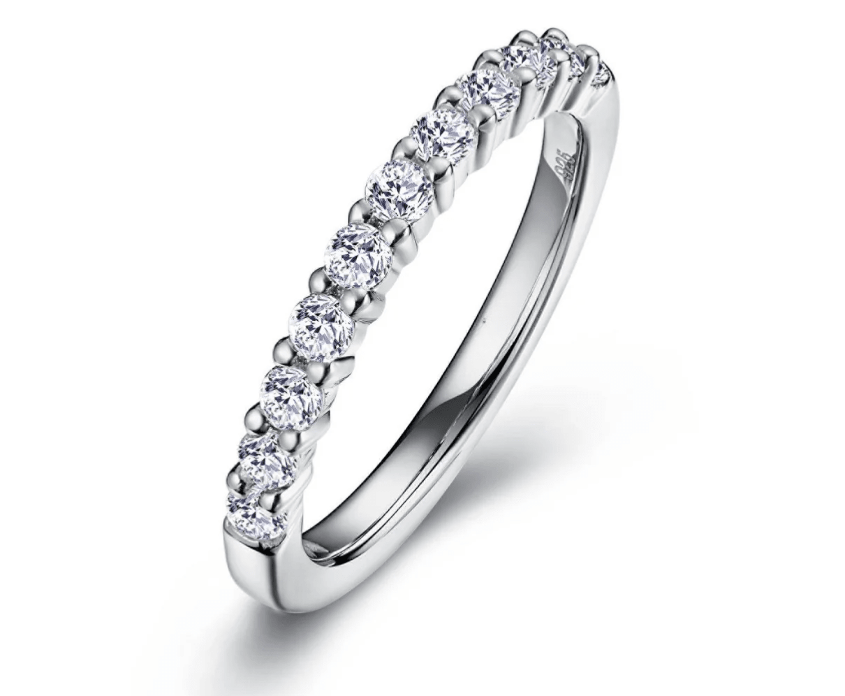 Travel 0.50 CTW Half-Eternity Band