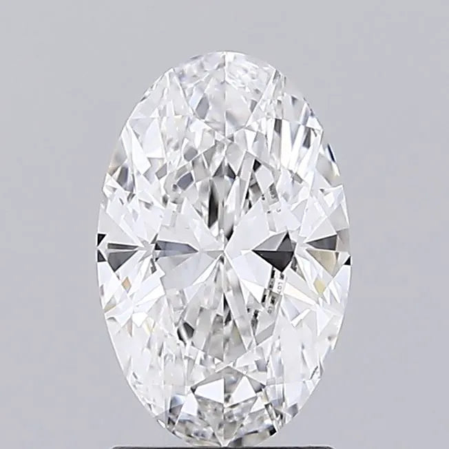 1.50ct Oval Lab Grown Diamond (Colour E, Clarity VVS2, IGI Certified)