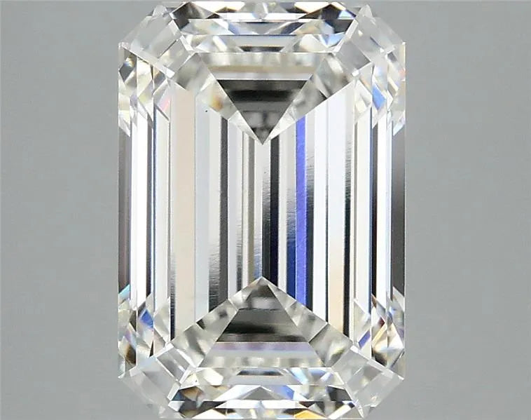 3.84ct Emerald Lab Grown Diamond (Colour F, Clarity VS1, IGI Certified)