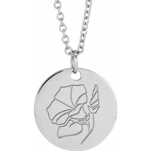 Morning Glory Necklace