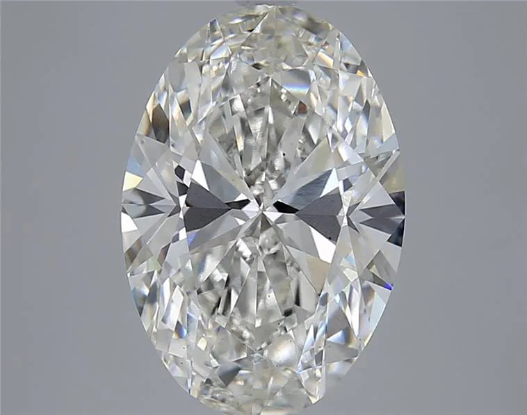 4.51ct Oval Lab Grown Diamond (Colour H, Clarity VS2, IGI)