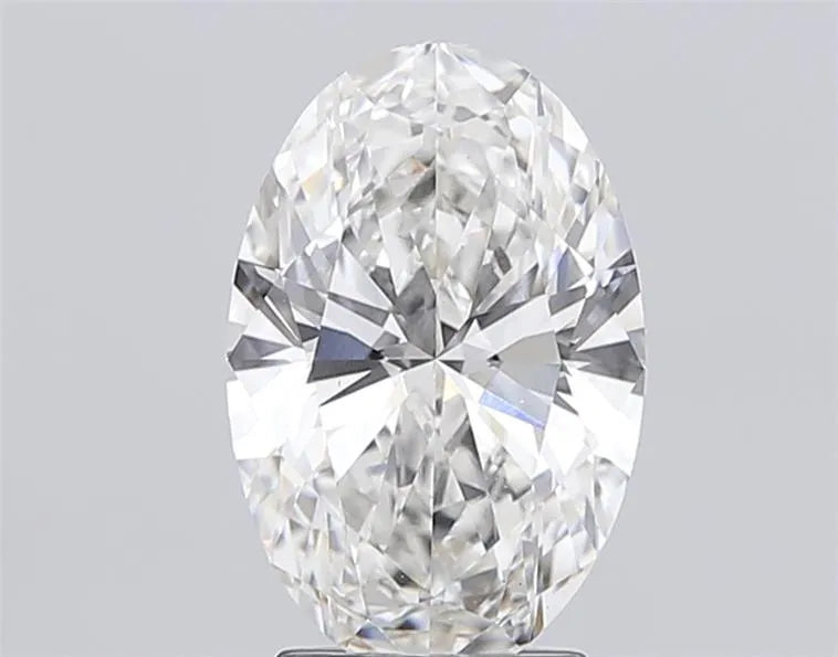 2.81ct Oval Lab Grown Diamond (Colour G, Clarity VS1, IGI Certified)