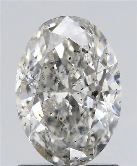 1.03ct Oval Natural Diamond (Colour G, Clarity SI2, HRD Certified)
