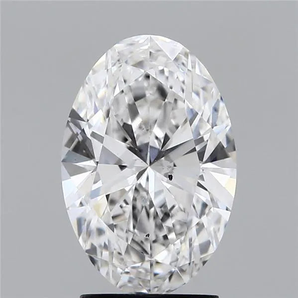 2.40ct Oval Lab Grown Diamond (Colour F, Clarity SI1, IGI)