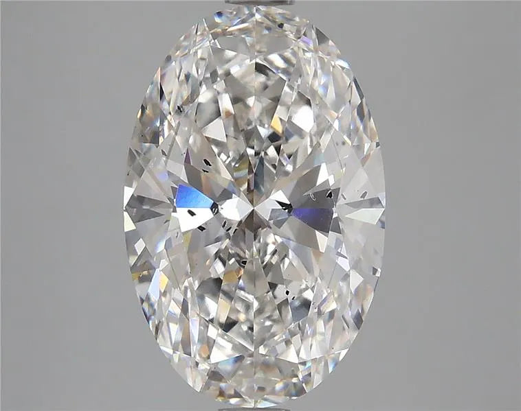 4.22ct Oval Lab Grown Diamond (Colour F, Clarity SI1, IGI Certified)