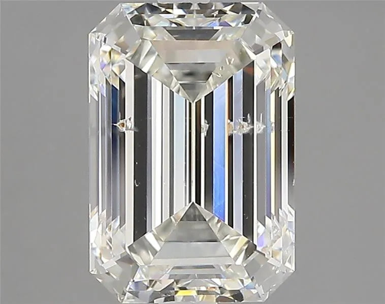 3.00ct Emerald Natural Diamond (Colour H, Clarity SI2, Cut GD, HRD)