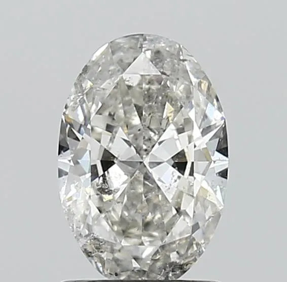 1.01ct Oval Natural Diamond (Colour H, Clarity SI2, HRD Certified)