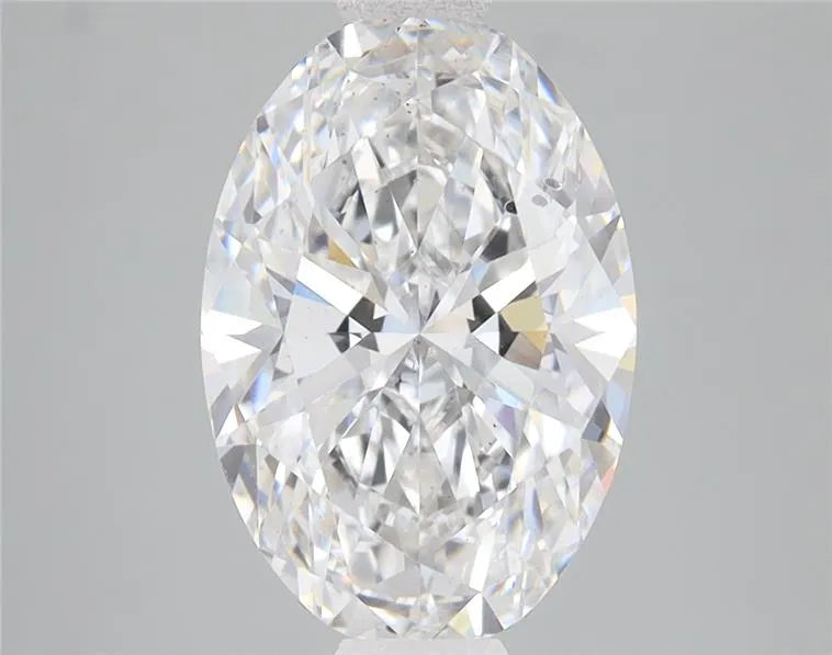 3.00ct Oval Lab Grown Diamond (Colour E, Clarity SI1, IGI Certified)