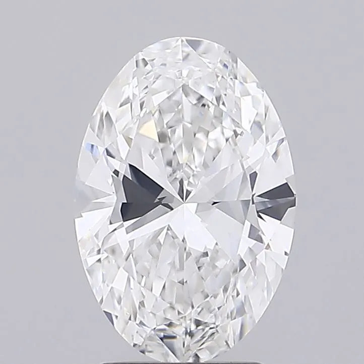 2.50ct Oval Lab Grown Diamond (Colour E, Clarity VVS2, IGI Certified)