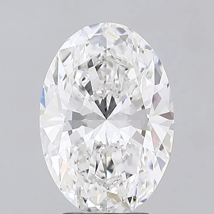 3.04ct Oval Lab Grown Diamond (Colour E, Clarity VS1, IGI Certified)
