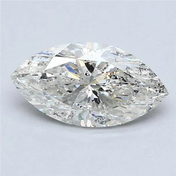 2.00ct Marquise Natural Diamond (Colour F, Clarity SI2, EGL Certified)