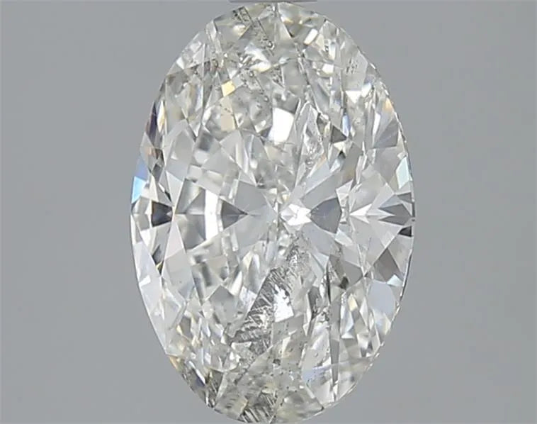 2.00ct Oval Natural Diamond (Colour H, Clarity SI2, Cut EX, HRD Certified)