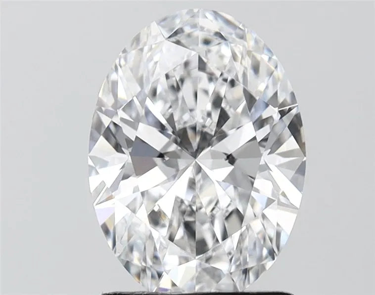 2.09ct Oval Lab Grown Diamond (Colour D, Clarity VVS1, IGI Certified)