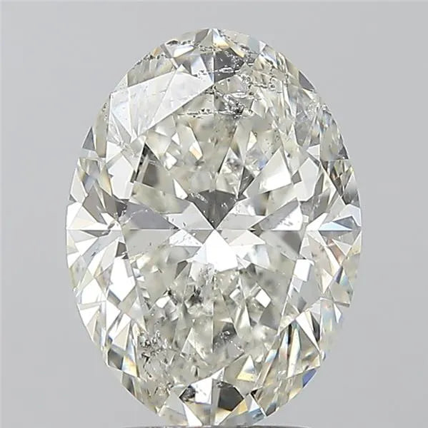 2.50ct Oval Natural Diamond (Colour H, Clarity SI2, HRD Certified)