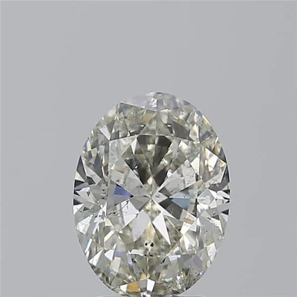 2.54ct Oval Natural Diamond (Colour H, Clarity SI2, Cut VG, IGI Certified)