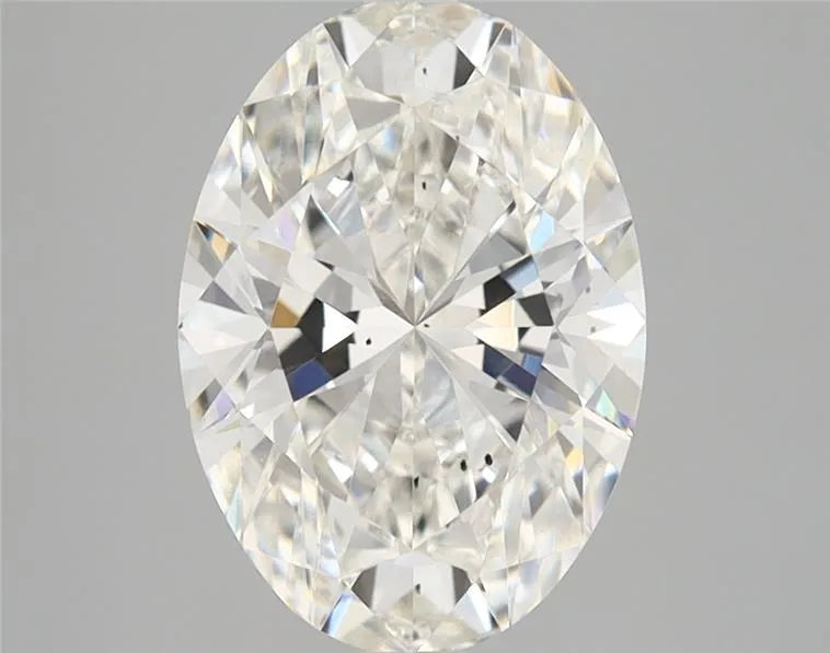 2.58ct Oval Lab Grown Diamond (Colour F, Clarity SI1, IGI Certified)