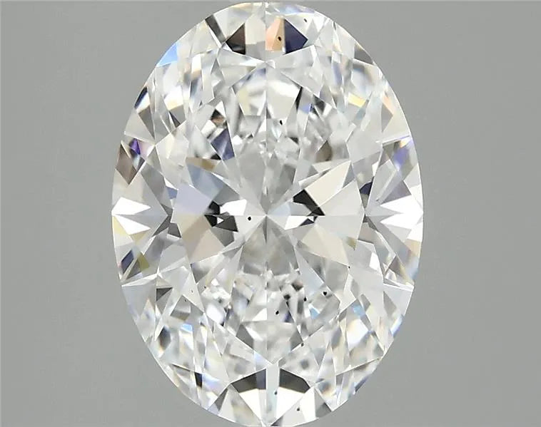 2.88ct Oval Lab Grown Diamond (Colour D, Clarity SI1, IGI Certified)