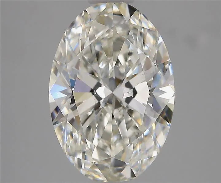 2.80ct Oval Lab Grown Diamond (Colour H, Clarity VS2, IGI Certified)