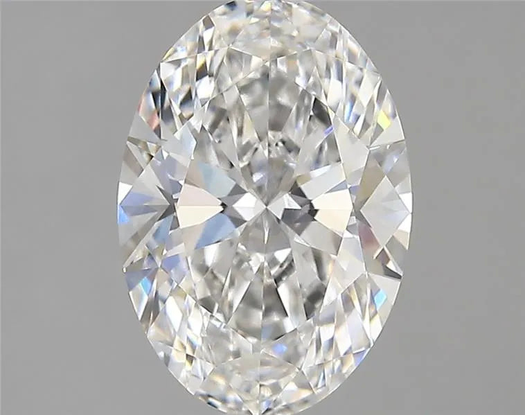 3.00ct Oval Lab Grown Diamond (Colour E, Clarity VVS2, IGI Certified)