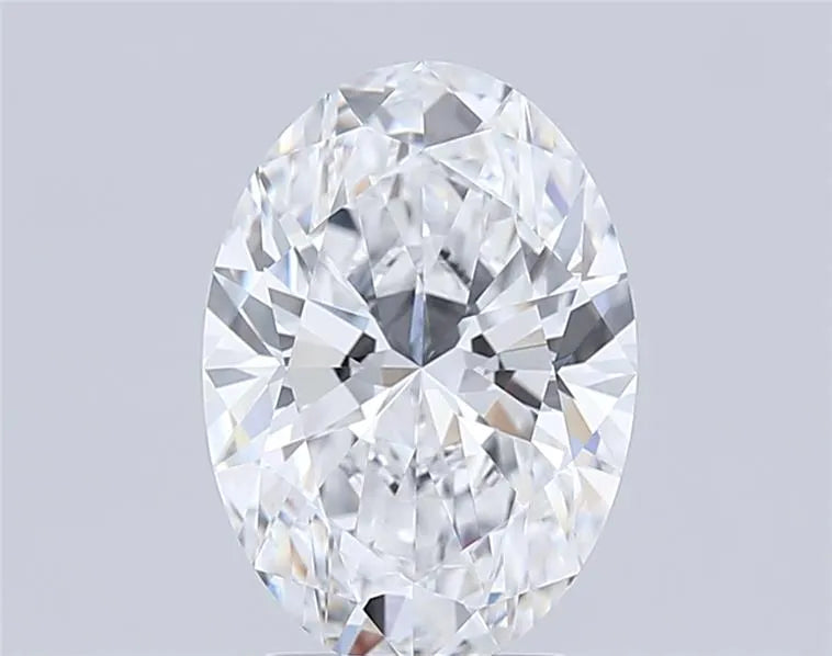 2.55ct Oval Lab Grown Diamond (Colour D, Clarity IF, IGI Certified)