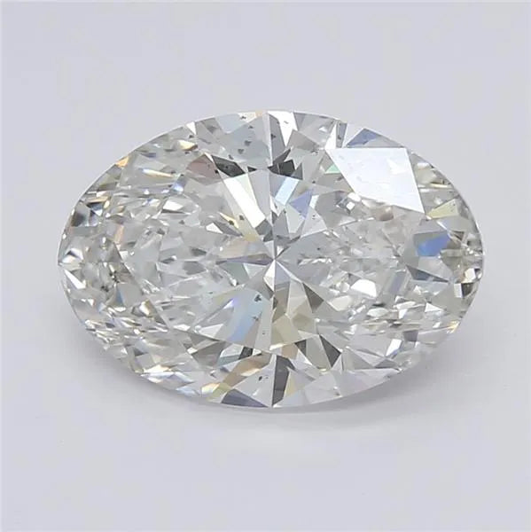 3.54ct Oval Lab Grown Diamond (Colour G, Clarity SI1, IGI)