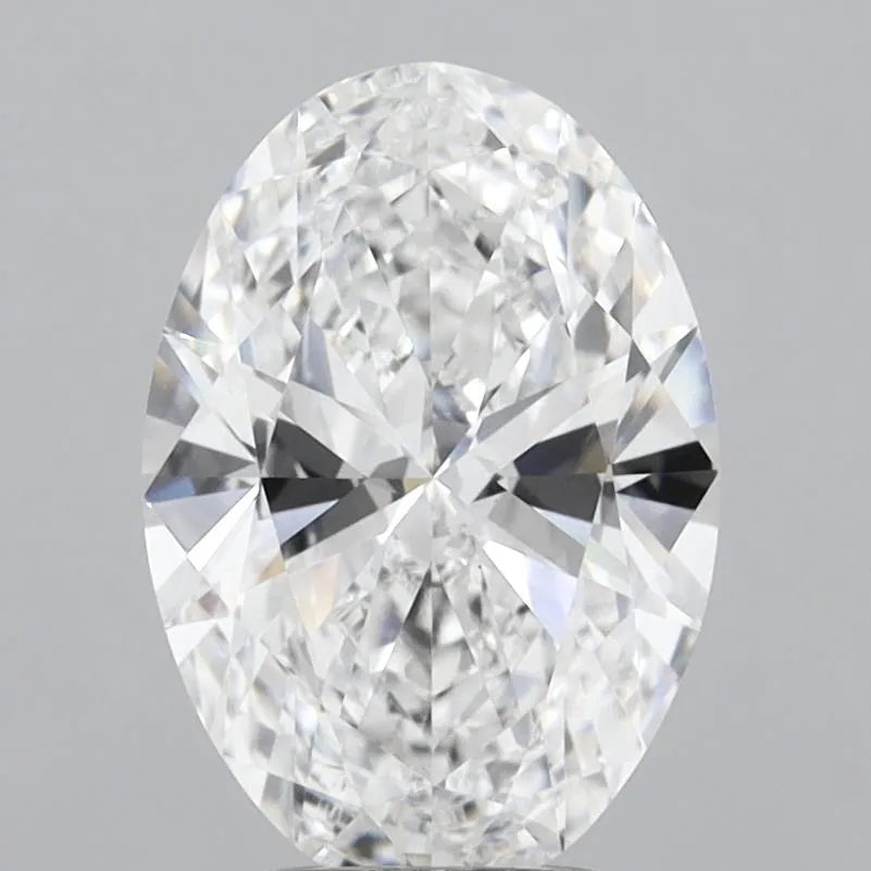 3.00ct Oval Lab Grown Diamond (Colour D, Clarity VS1, IGI Certified)