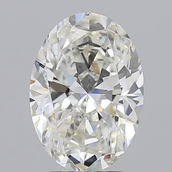 2.50ct Oval Lab Grown Diamond (Colour G, Clarity VS1, IGI Certified)