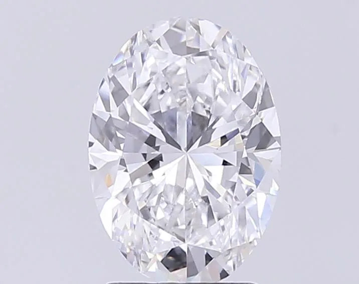 2.00ct Oval Lab Grown Diamond (Colour D, Clarity VVS2, IGI Certified)