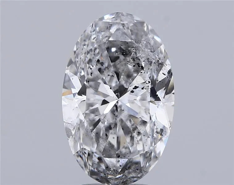 4.01ct Oval Natural Diamond (Colour F, Clarity SI2, HRD)