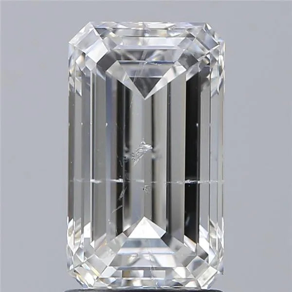 1.71ct Emerald Natural Diamond (Colour G, Clarity SI2, Cut GD, GIA)