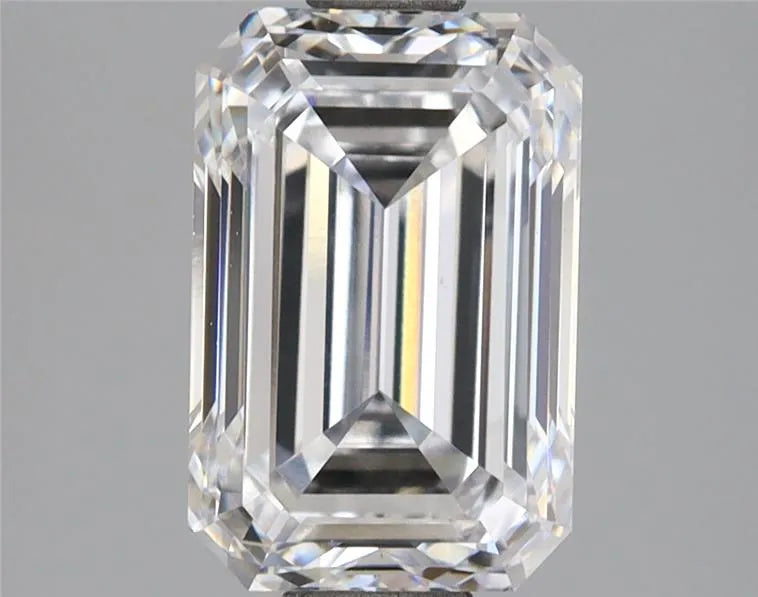 2.50ct Emerald Lab Grown Diamond (Colour D, Clarity VVS2, IGI Certified)